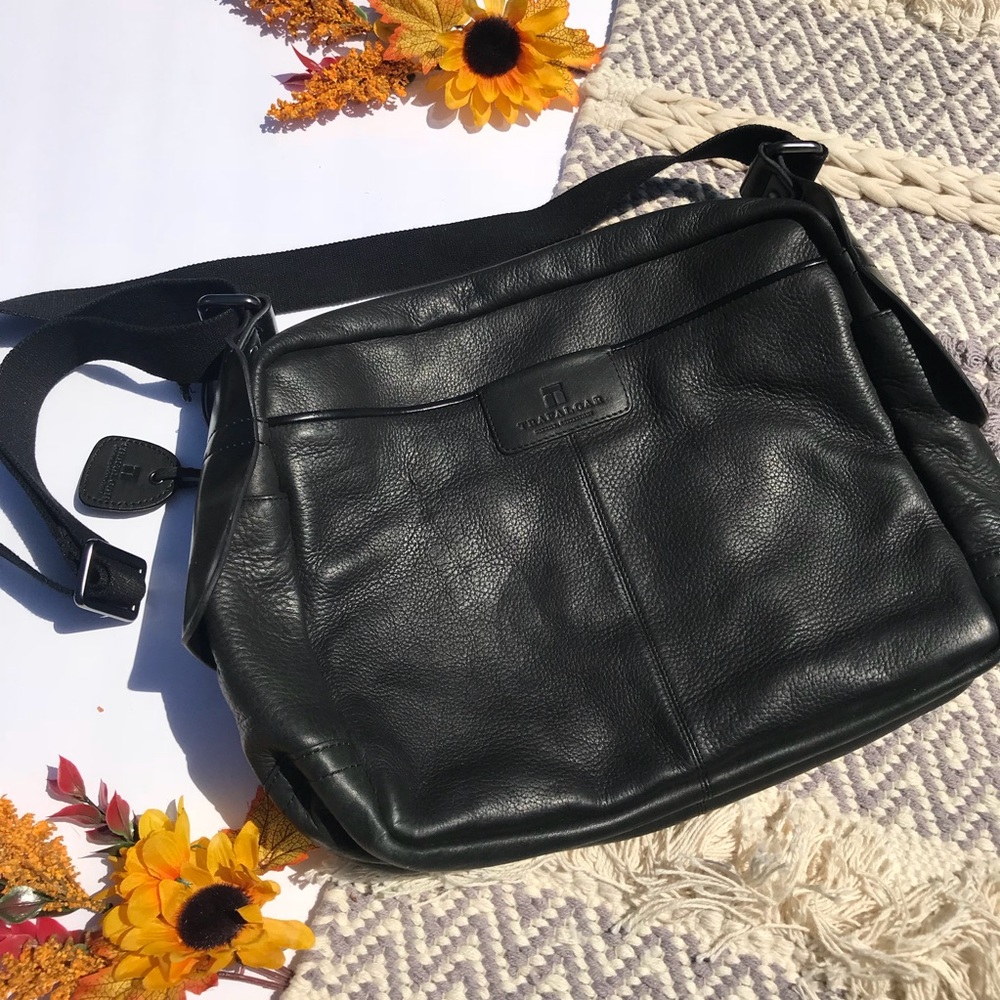 Trafalgar Leather Laptop Bag Work Bag